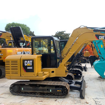 Escavatori usati per la costruzione stradale CAT306E Escavatori CAT di seconda mano 5795kg
