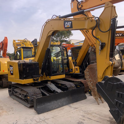 7210 kg Escavatore CAT grande usato di seconda mano Escavatore idraulico a trascinatore CAT307