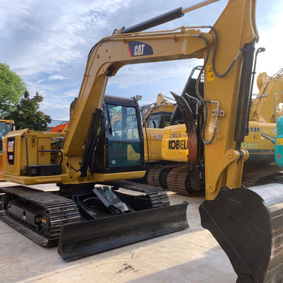 Potente giallo idraulico usato CAT escavatore Crawler tipo 2nd Hand Diggers CAT308D