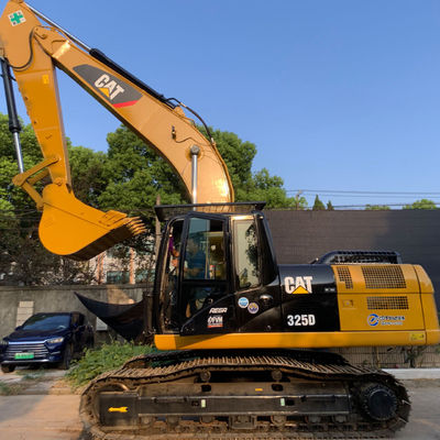 Escavatori agricoli usati CAT Escavatori retroescavatori di seconda mano CAT325D colore giallo