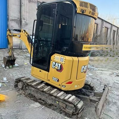 Manipolazione del materiale Mini escavatore vecchio scavatore Cat302 Macchine per spostare la terra