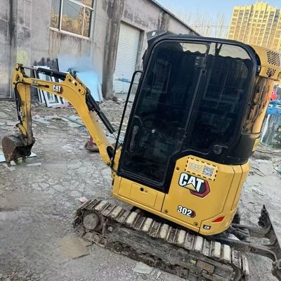 Manipolazione del materiale Mini escavatore vecchio scavatore Cat302 Macchine per spostare la terra