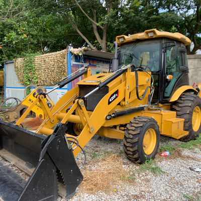 3283 kg carico caricatore usato di seconda mano CAT 420F caricatore retroescavatore 76,1 kW per la costruzione