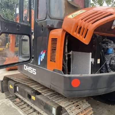 Miniescavatori per terreni agricoli DOOSAN 55 Crawler Escavatori attrezzature da costruzione