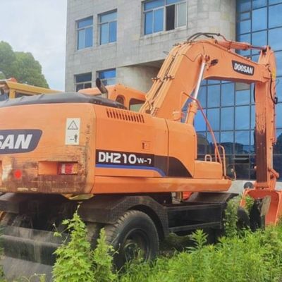 Doosan 210w attrezzature da costruzione usate scavatore idraulico da trascinamento 19800 Kg