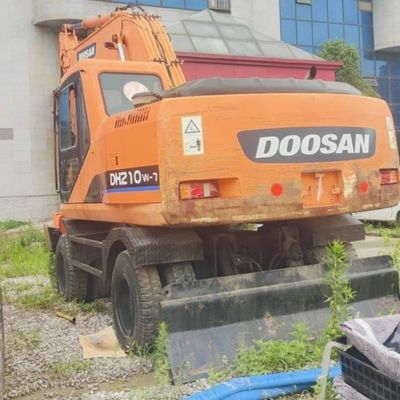 Doosan 210w attrezzature da costruzione usate scavatore idraulico da trascinamento 19800 Kg