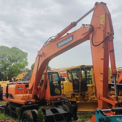 Doosan 210w attrezzature da costruzione usate scavatore idraulico da trascinamento 19800 Kg
