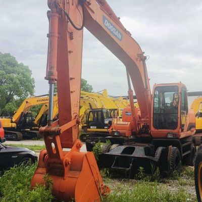 Doosan 210w attrezzature da costruzione usate scavatore idraulico da trascinamento 19800 Kg
