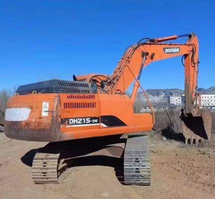 Scavatori usati Doosan DH215W Macchine da costruzione 48KW Risparmio di carburante