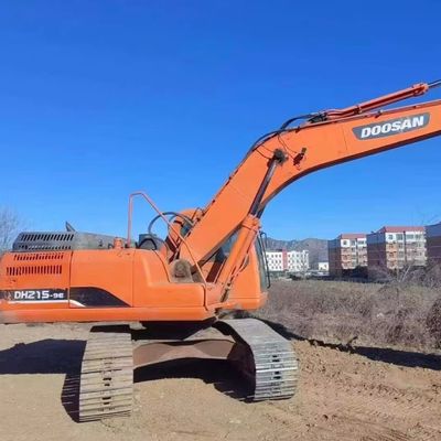 Scavatori usati Doosan DH215W Macchine da costruzione 48KW Risparmio di carburante