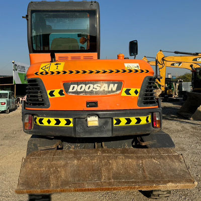 48KW usato DOOSAN Excavator Machine Doosan DX60W Hydraulic Crawler Excavator 5550 kg