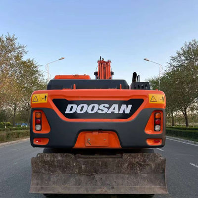 Doosan DX210W Escavatore a ruote usate Mini escavatori idraulici di seconda mano 20100 kg
