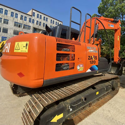 Hitachi ZX120 Escavatore di tipo Crawler Usato Escavatore di seconda mano 12 Ton