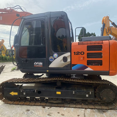 Hitachi ZX120 Escavatore di tipo Crawler Usato Escavatore di seconda mano 12 Ton