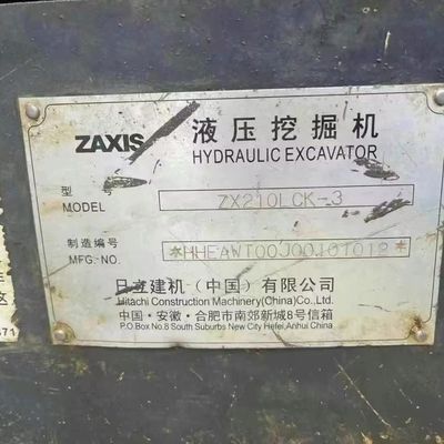 Mini escavatori idraulici HITACHI Zax210 per lavori di demolizione