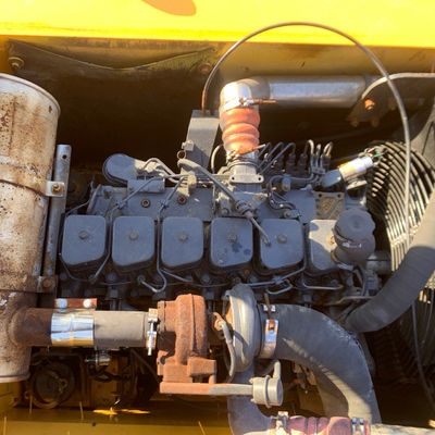 HYUNDAI 210W-7 Old Wheel Excavator, Used Construction Equipment 124KW Per l' estrazione mineraria