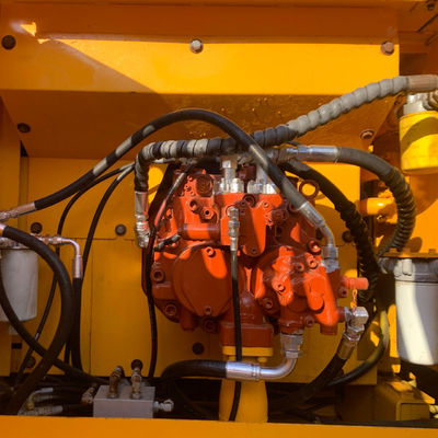 HYUNDAI 210W-7 Old Wheel Excavator, Used Construction Equipment 124KW Per l' estrazione mineraria