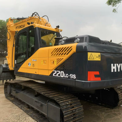 Bene mantenuto Usato Hyundai Escavatore Hyundai 220lc-9s Macchinari da costruzione 22400kg