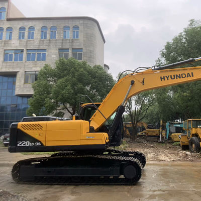 Bene mantenuto Usato Hyundai Escavatore Hyundai 220lc-9s Macchinari da costruzione 22400kg