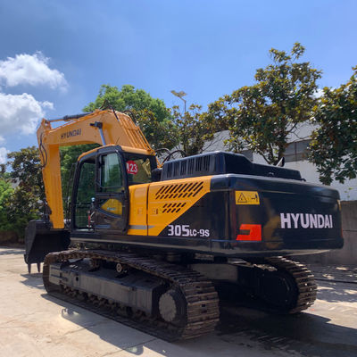 30200kg Used Hyundai Excavator Hyundai 305LC-9S 198KW Crawler Excavator Machine