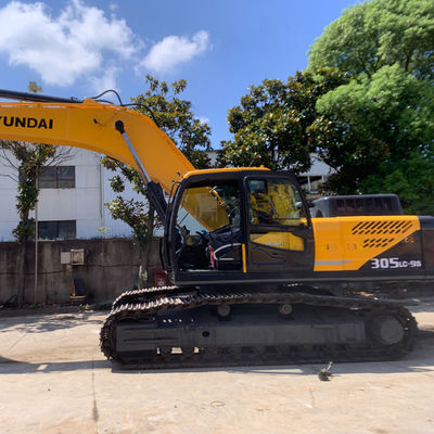 30200kg Used Hyundai Excavator Hyundai 305LC-9S 198KW Crawler Excavator Machine