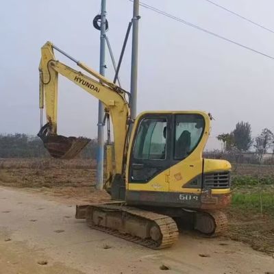 Hyundai 60 di seconda mano mini scavatore mini scavatore idraulico 5850kg
