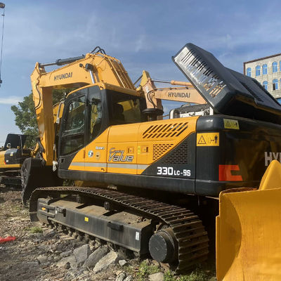 Attrezzature di movimento terra usate Hyundai 330 Crawlerl Escavatore 32,84 tonnellate di seconda mano