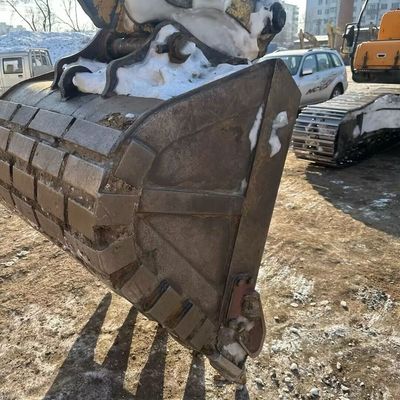 Giallo Hyundai 305 Used Excavator Digger 198kw 1900rpm Macchina di costruzione di seconda mano