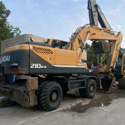 Hyundai 210W-9 Used Wheel Excavator Hyundai attrezzature da costruzione 20560kg
