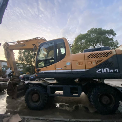 Hyundai 210W-9 Used Wheel Excavator Hyundai attrezzature da costruzione 20560kg