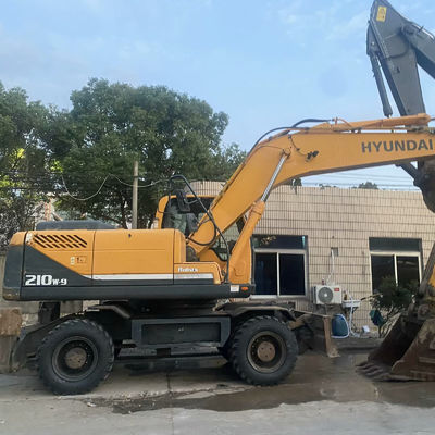 Hyundai 210W-9 Used Wheel Excavator Hyundai attrezzature da costruzione 20560kg