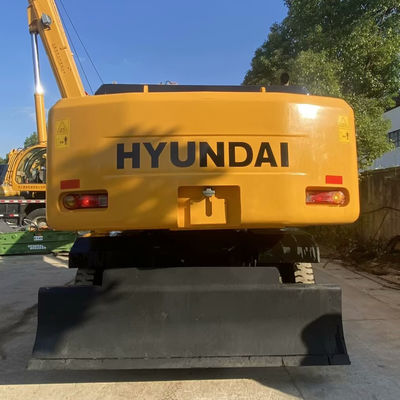 Usato Hyundai Excavator 210w-7 Macchinari da costruzione con tracce anti abrasivi