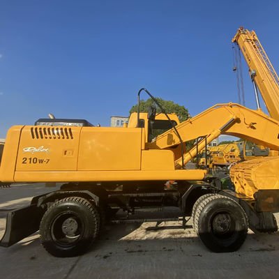 Usato Hyundai Excavator 210w-7 Macchinari da costruzione con tracce anti abrasivi