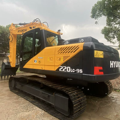 Tipo di ruota Escavatore Hyundai usato Escavatore Hyundai 220lc-9s di seconda mano