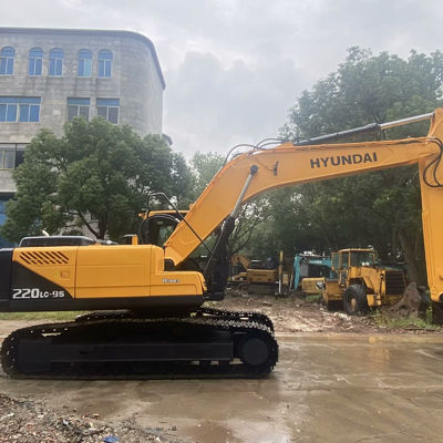 Tipo di ruota Escavatore Hyundai usato Escavatore Hyundai 220lc-9s di seconda mano