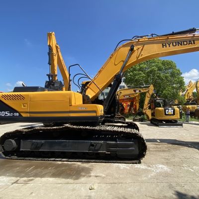 125KW Usato Hyundai Escavatore Hyundai 305lc-9s Escavatore idraulico Crawler Giallo