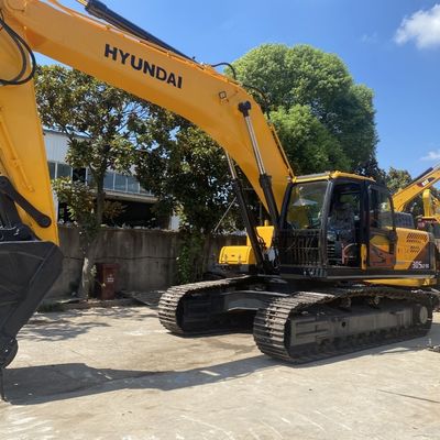 125KW Usato Hyundai Escavatore Hyundai 305lc-9s Escavatore idraulico Crawler Giallo