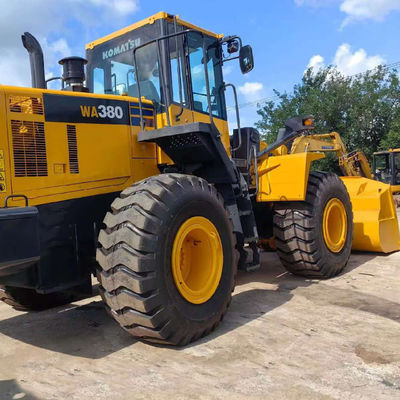 Pesante 146kW Komatsu WA380 caricatore a ruote usato 5 tonnellate carico per l'agricoltura