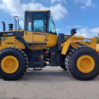 Pesante 146kW Komatsu WA380 caricatore a ruote usato 5 tonnellate carico per l'agricoltura