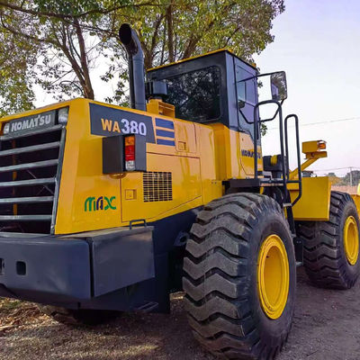 Pesante 146kW Komatsu WA380 caricatore a ruote usato 5 tonnellate carico per l'agricoltura