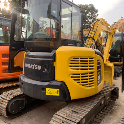 Escavatori idraulici di tipo Crawler Komatsu Pc55 5160 kg per scavare le fondamenta