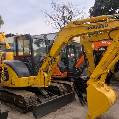 Escavatori idraulici di tipo Crawler Komatsu Pc55 5160 kg per scavare le fondamenta