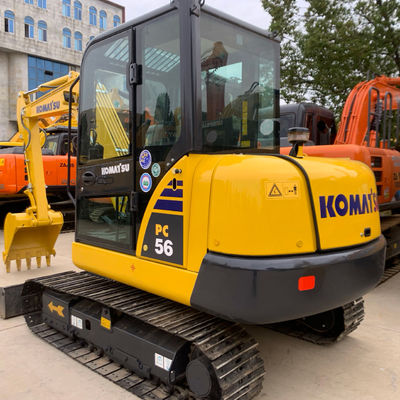 Crawler Used Komatsu Excavator Pc56 Scavatori di seconda mano Alta efficienza operativa