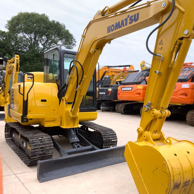 Crawler Used Komatsu Excavator Pc56 Scavatori di seconda mano Alta efficienza operativa
