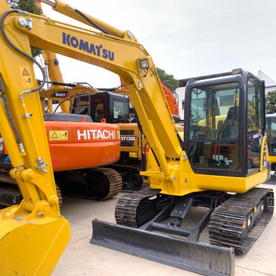 Crawler Used Komatsu Excavator Pc56 Scavatori di seconda mano Alta efficienza operativa