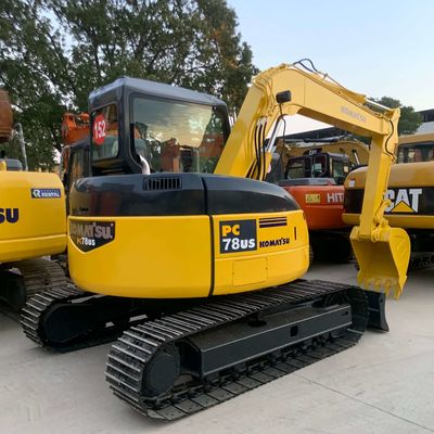 Escavatori Komatsu Pc78 7,67 tonnellate di seconda mano per la costruzione