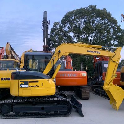 Escavatori Komatsu Pc78 7,67 tonnellate di seconda mano per la costruzione