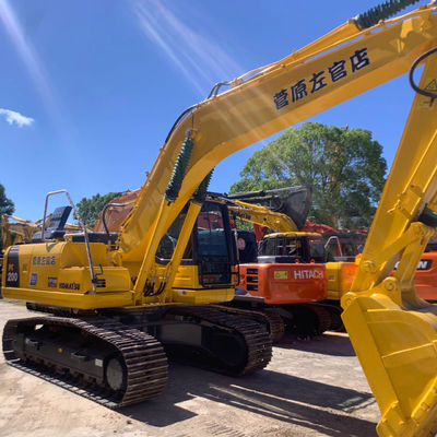 Usato Komatsu PC200 Excavator retroescavatore Macchine da costruzione di seconda mano raffreddamento idrico