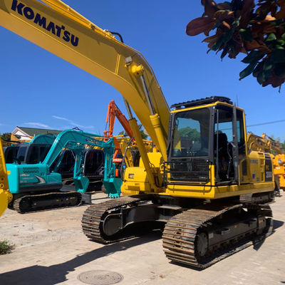 Usato Komatsu PC200 Excavator retroescavatore Macchine da costruzione di seconda mano raffreddamento idrico
