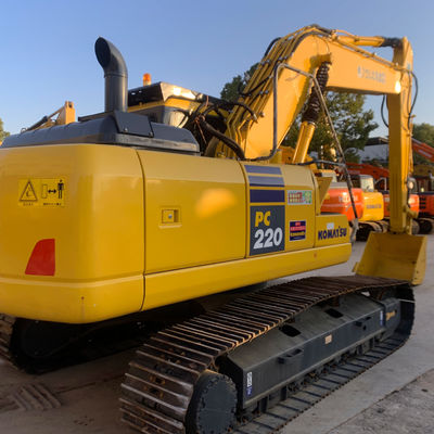 Escavatore di seconda mano tipo Komatsu Pc220 23100kg 1m3 Capacità del secchio